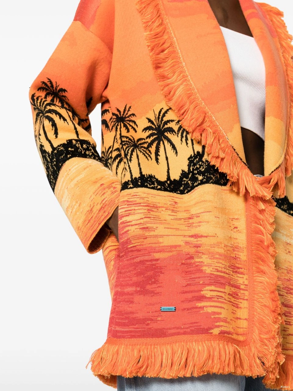 Cheap cardigan sunset-print Women Alanui Keralda 0425